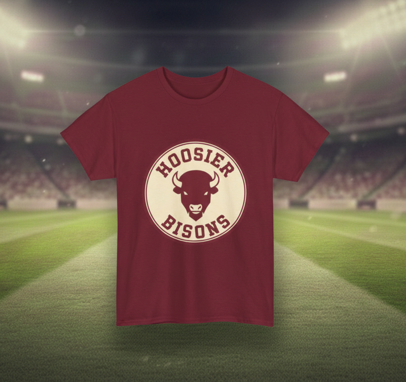 Hoosier Bisons Brand tee