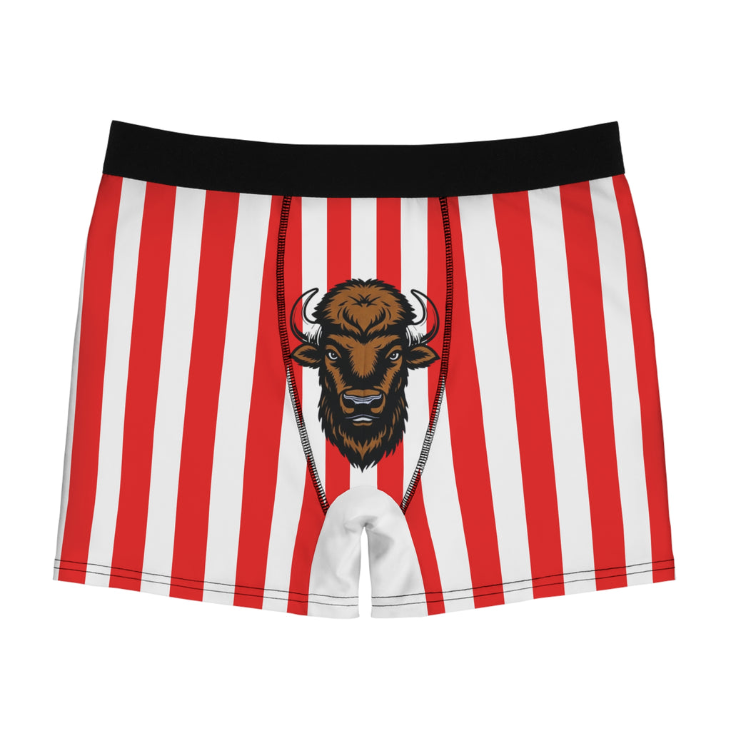 (LIMITED EDITION) Hoosier Bisons Striped Game Day Briefs