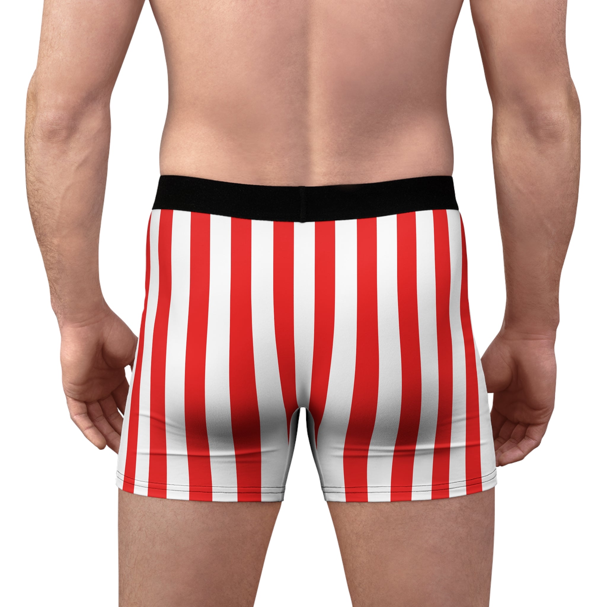 (LIMITED EDITION) Hoosier Bisons Striped Game Day Briefs