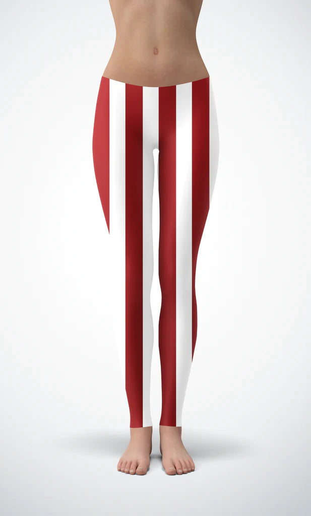 Hoosier Bisons Game Day Yoga Pants