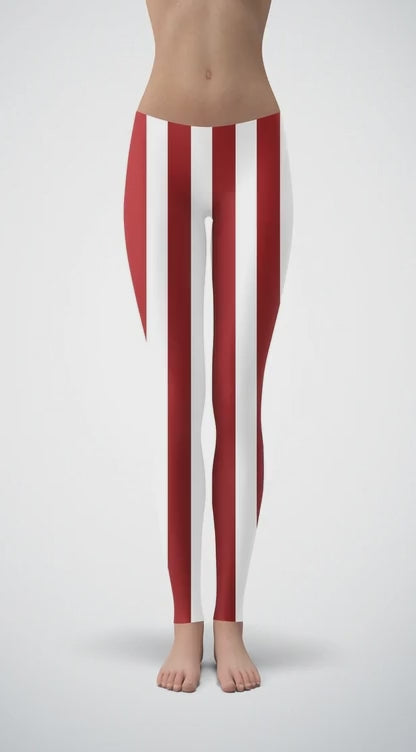 Hoosier Bisons Game Day Yoga Pants